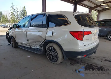 2016 Honda Pilot Ex-L z USA, uszkodzony, nr VIN 5FNYF6H66GB124153